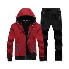 Осенне-зимний мужской бархатный свободный костюм с капюшоном, флисовый костюм большого размера, куртка, мужской Молодежный костюм 4XL 5XL 6XL 7XL 8XL