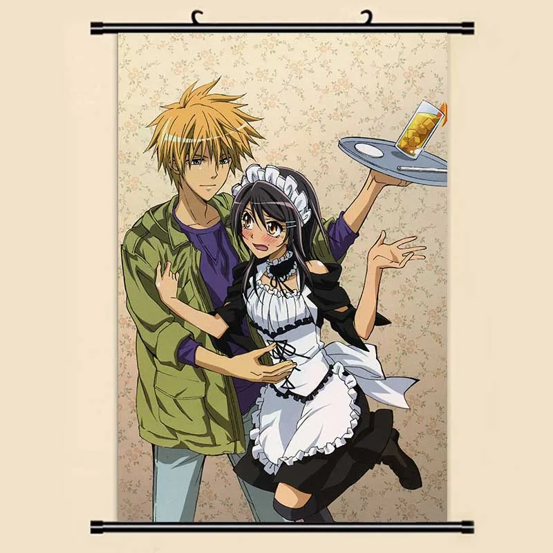 Аниме Манга Kaichou Wa Maid sama настенная прокрутка живопись 40x60 фото обои наклейки