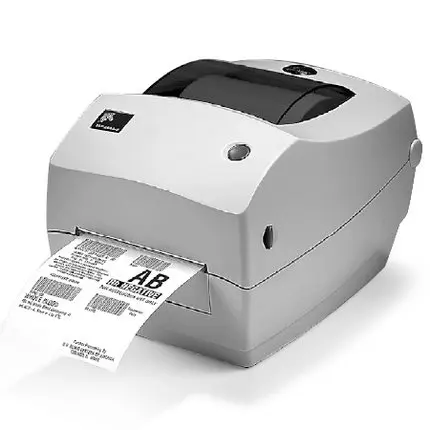Высокопроизводительный принтер штрих кодов Zebra GK888T Поддержка 1D и 2D термопередача