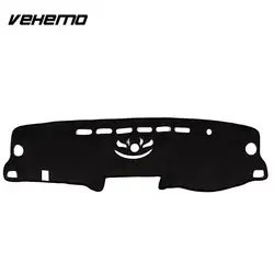 Vehemo силиконовые скольжения солнца Обложка Pad коврик Dashboard левой Driver'S сиденье приборной панели крышки черный для Toyota Crown 2013-2014