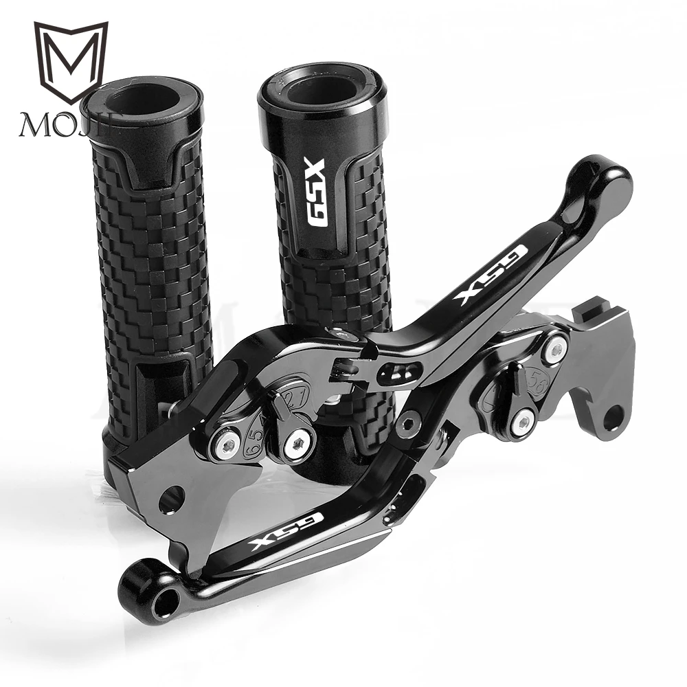 

Motorcycle CNC Brake Clutch Levers Handlebar Hand Grips For Suzuki GSX-R GSXR 1000 GSXR1000 GSX-R1000 2005-2006 2009-2020