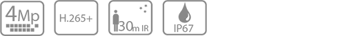 Dahua IP камера IPC-D2B40 4MP 2,8 мм 3,6 мм с фиксированным объективом ИК мини-купольная сетевая камера с POE камера безопасности