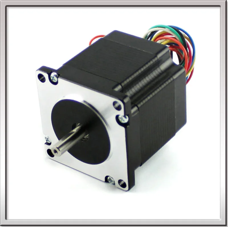 

Free shipping 0.9 degree 57mm 2 Phase Hybrid Stepper Motor , 8W 3.2V NEMA23 57HM76-2804 Universal Motor with CE certification