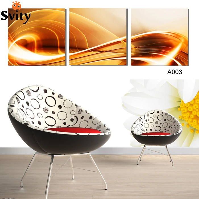 3 Piece Wall Art Modern Abstract Picture Wishes Oil Painting printe On