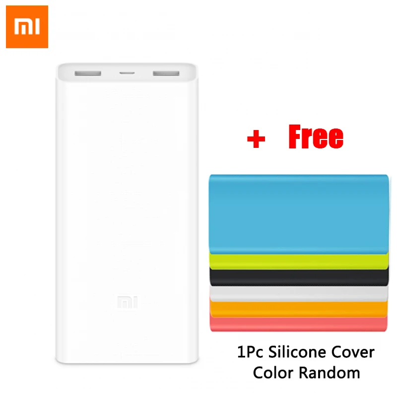Original Xiaomi Power Bank 20000mAh 2C Portable Charger Support QC3.0 Dual USB Mi External Battery Bank 20000 For iPhone XS Max Original Xiaomi Power Bank 20000mAh 2C Portable Charger Support QC3.0 Dual USB Mi External Battery Bank 20000 For iPhone XS Max