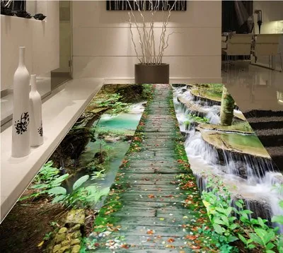 

Large Size 200cm x 300cm Vertical 3D Printing Carpet Hallway Doormat Anti-Slip Rug Bathroom Carpets Absorb Water Kitchen