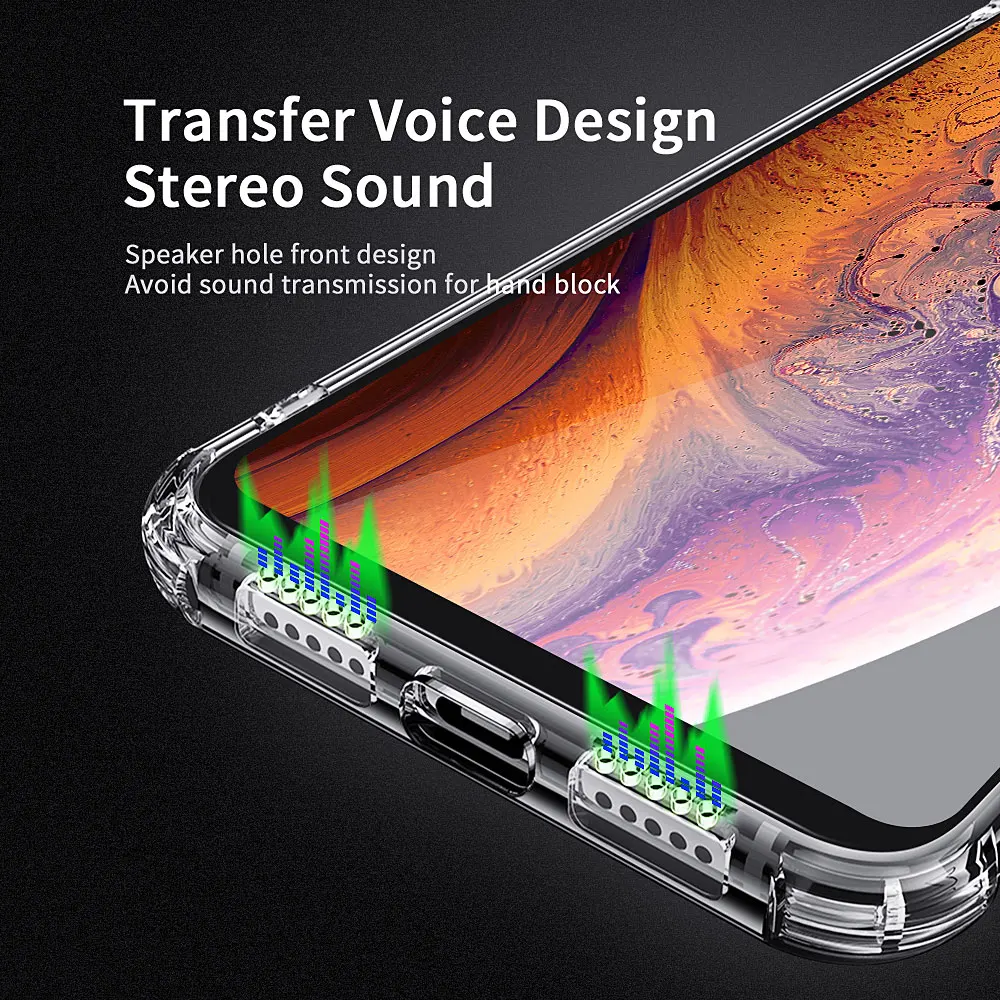 Vothoon Funda Transparente A Prueba De Golpes Para Iphone Carcasa Trasera De Tpu Transparente Para Iphone 12 Pro Max 12 Mini Xr Xs Max 11 Pro 6s 7 8 Plus Fundas Antigolpes Para Teléfono Aliexpress