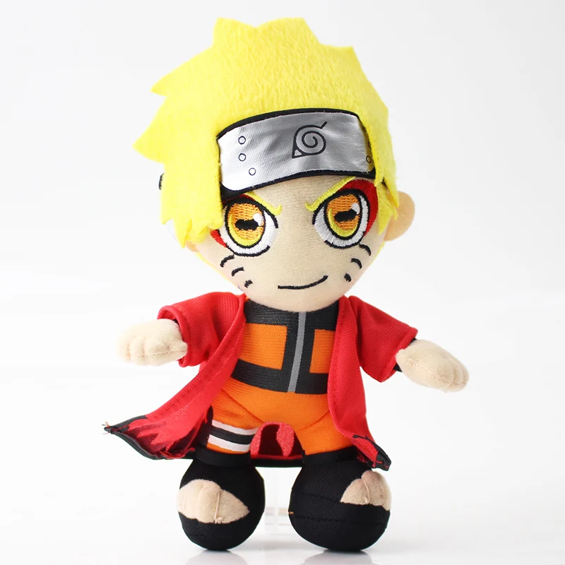 18cm Anime Naruto Plush Toys Uzumaki Uchiha Sasuke Itachi Kakashi Gaara