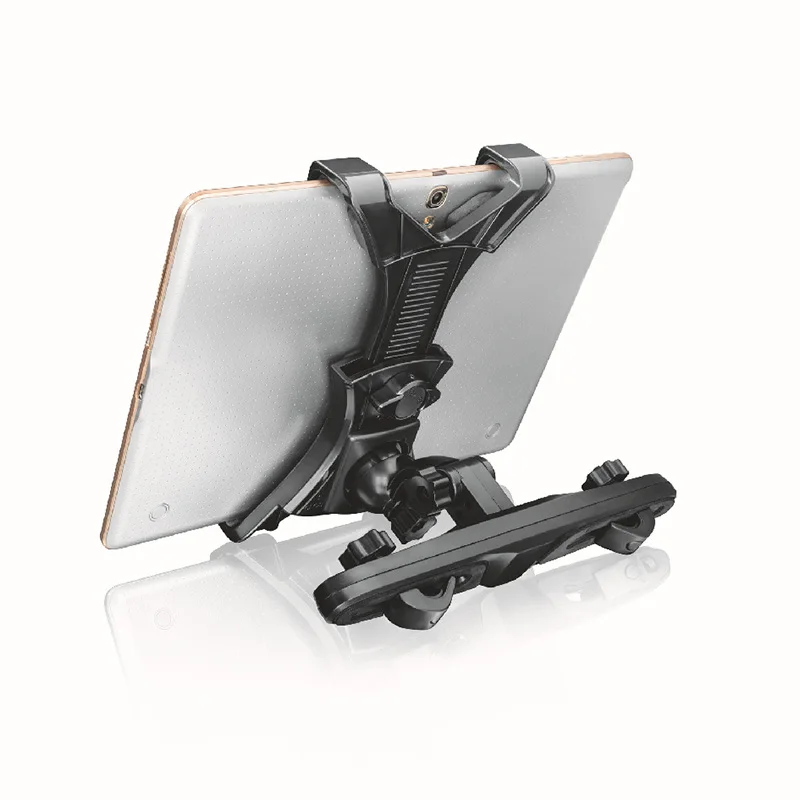 Телескопическая Подставка для планшета с поворотом на 360 градусов на подголовник автомобиля для ipad/samsung/Xiaomi/huawei Tab, держатель для крепления на заднее сиденье автомобиля