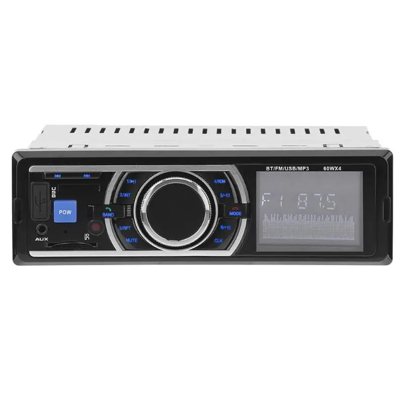 

LCD Screen Bluetooth Car Stereo In Dash MP3 Audio Player FM Radio AUX Input