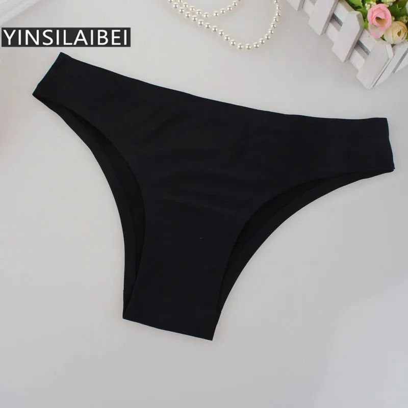 best high waisted underwear M-4XL Plus Size Ladies Sexy Seamless Lace Panties g String Ropa Interior Mujer Underwear Women Sexy Thong Lace Briefs NK414#10 black panties