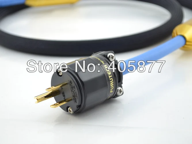 

Free shipping Original box Hifi audio Ruby Hill II Royal Signature US power cable with FURUTECH US Power Plug cable