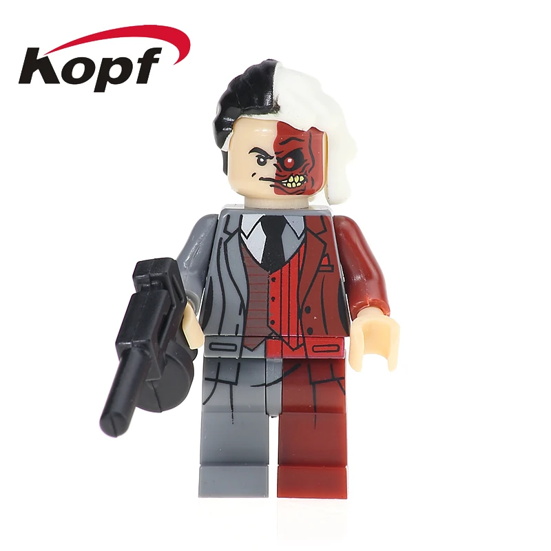 

Single Sale Super Heroes Two-face Barbara Gordon Calculator Eraser Man Rome Batman Model Building Blocks Toys for children PG188