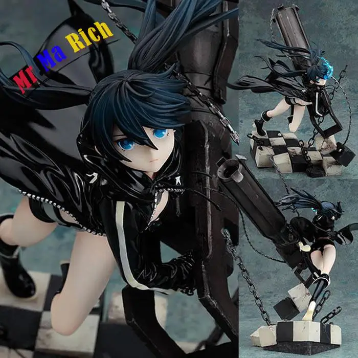 

Anime Figure 20 Cm Black Rock Shooter Running Animation Version 1/8 Scale Painted Pvc Action Figure Collectible Model Toy