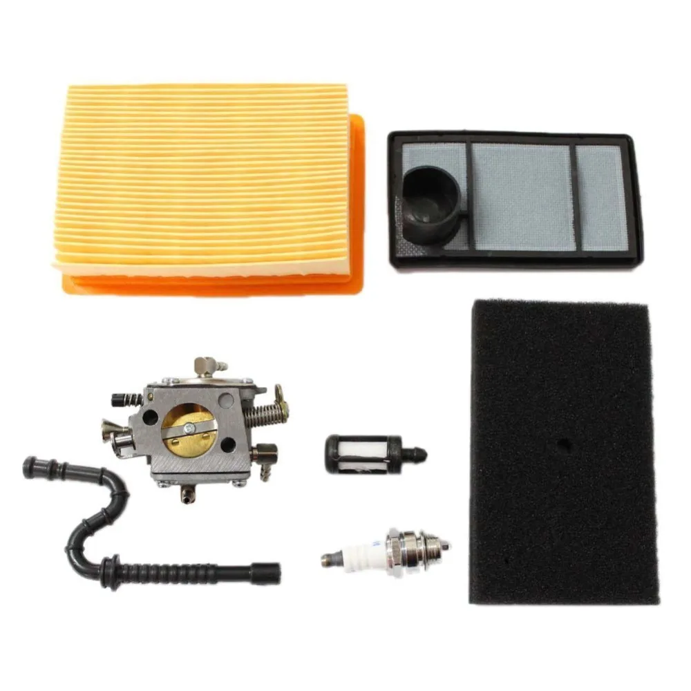 Carburetor Air Filter Fuel Line Filter Spark Plug For Stihl TS400 Concrete Cut-off Saw HS-274E #4223 120 060