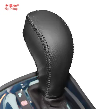 

Yuji-Hong Car Automatic Gear Covers Case for Buick Excelle GT / XT Regal Auto Shift Collars Genuine Leather Hand-stitched