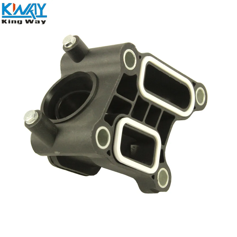 FREE SHIPPING King Way New Coolant Housing With Bleeder Screw Valve Kit Set for Chrysler Dodge 2.7L V6 5017183AB-in Thermostats & Parts from Automobiles ...