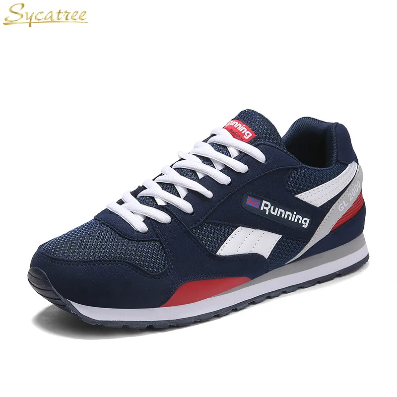 

Sycatree 2019 New Trend Unisex Casual Shoes Mens Female Sneakers Breathable Air Mesh Shoes Eva Flats Sapatos Flat Walking Shoes