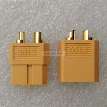 60 шт. = 30 пар Позолоченные XT60 XT-60 XT 60 штекер мужской женский пули Разъемы Вилки для RC Lipo батареи