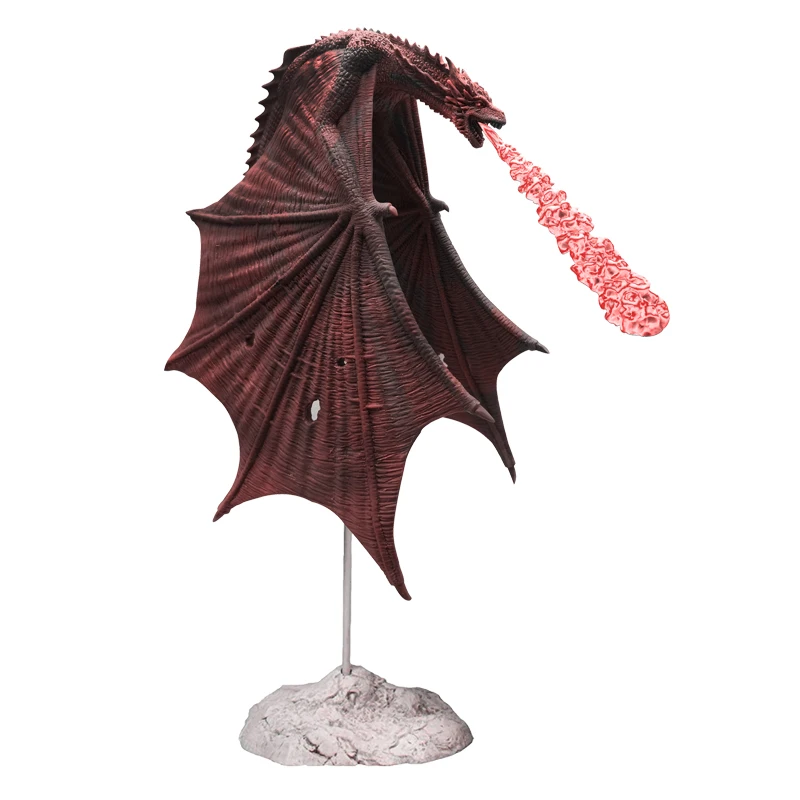 

Game Thrones Figure Action Sculpted Daenerys Targaryen Viserion Dragon Model Statues Collections