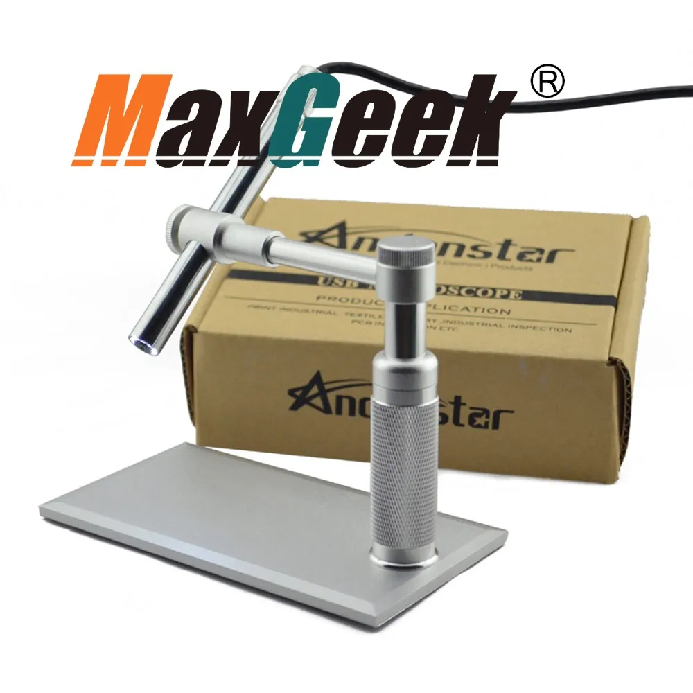 

Andonstar 2MP 500X USB Microscope 8 LED Digital Otoscope Endoscope Loupe Magnifier Camera Webcam