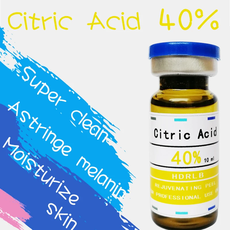 

Citric acid 40% Chemical Peel Light Strength Peel for Fine Lines, Wrinkles, and Dark Spots