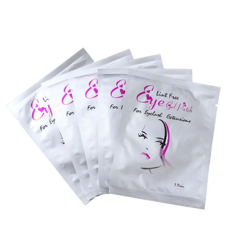 100PCS 25/50/100 пар накладки для наращивания ресниц кругов под глазами колодки Бумага патчи привитые глаз советы Стикеры обертывания инструменты для макияжа - Цвет: 100PCS