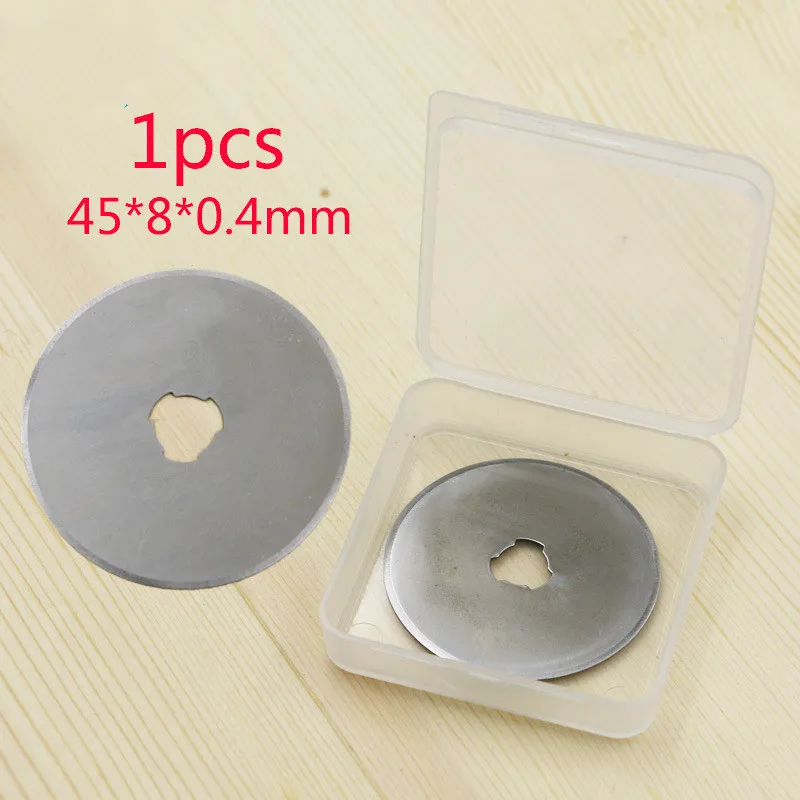 

High quality Convenient circular roller blade knife wheel cloth cutter, flat rubber band cutter 45 mm