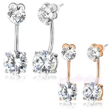 Mytys Moda Pendientes Pendientes de Gota Pendientes CE8 CE9 Desmontable de Doble Propósito