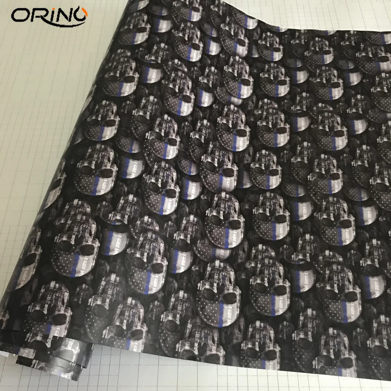 Skull Sticker Vinyl Wrap-1