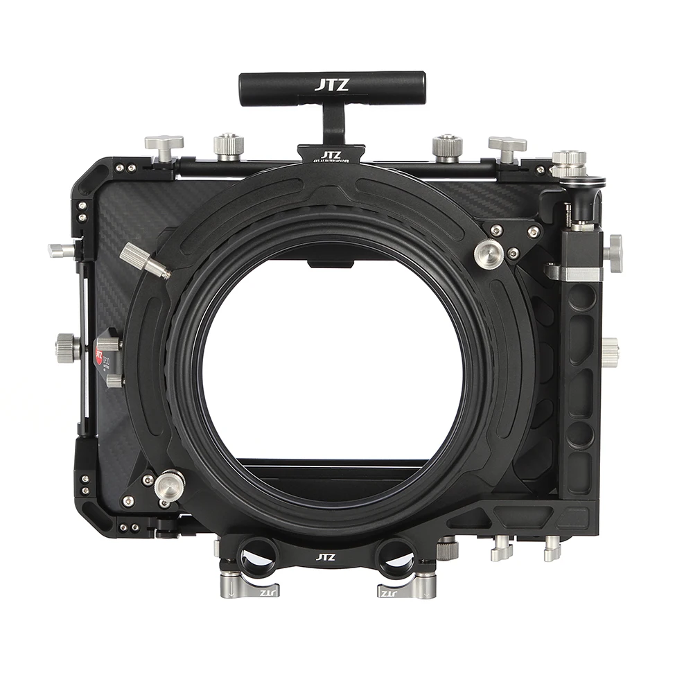 JTZ DP30 Cine Carbon Fiber 4x5,6" Матовая коробка 15 мм/19 мм для sony ARRI RED CANON A7 A7R A7RS A7RSIII GH4 GH5 GH6 A6500 FS7