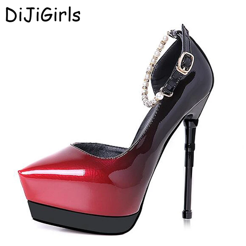 ankle strap evening heels