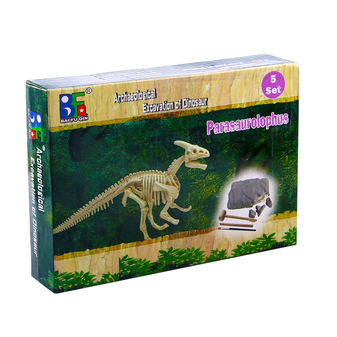 Parasaurolophus Children Creative Educational Dinosaur Archaeology Excavation Science History Educational Toys For Children