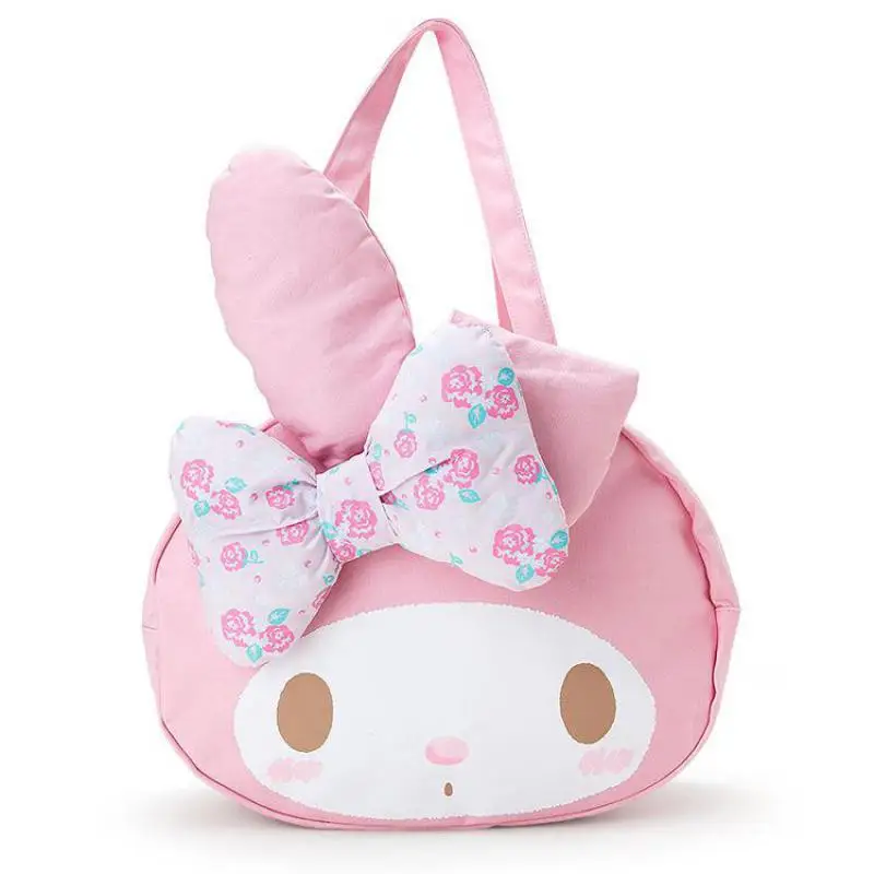 

Big Cute Cartoon Fashion My melody Hello Kitty Cinnamoroll Dog Plush Backpack Large Shoulder Bag For Girls Women Birthday Gifts