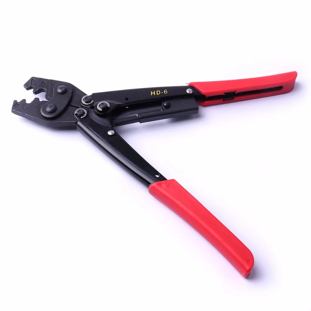 

High Quality 1PC HD-6 Mini-Type Crimping Pliers Terminals Crimping Tools Straight Multifunctional Red and Black Pliers