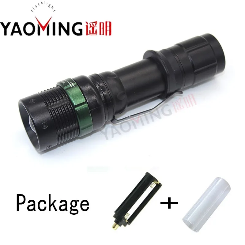 2000 LM Zoomable Q5 LED Flashlight Torch Super Bright Light 18650 Lamp RR 