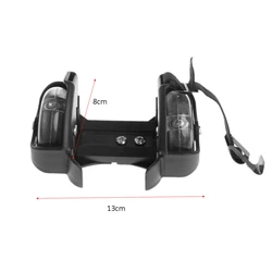 OOTDTY Children Wheel Heel Roller Light Adjustable Skates Kid Falsh Blade Shoe Strap OOTDTY Children Wheel Heel Roller Light Adjustable Skates Kid Falsh Blade Shoe Strap