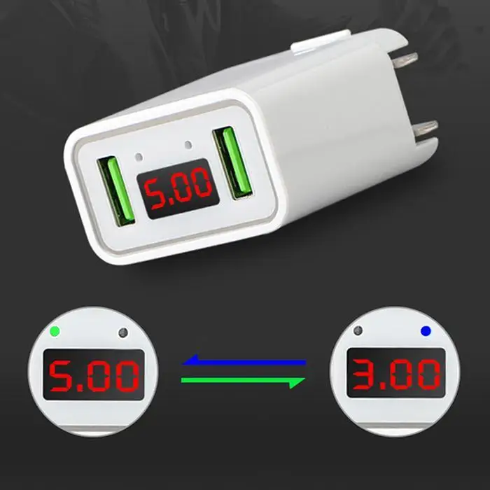 5 V 3A зарядное устройство для Android TYPE-C Dual-USB быстрая зарядка