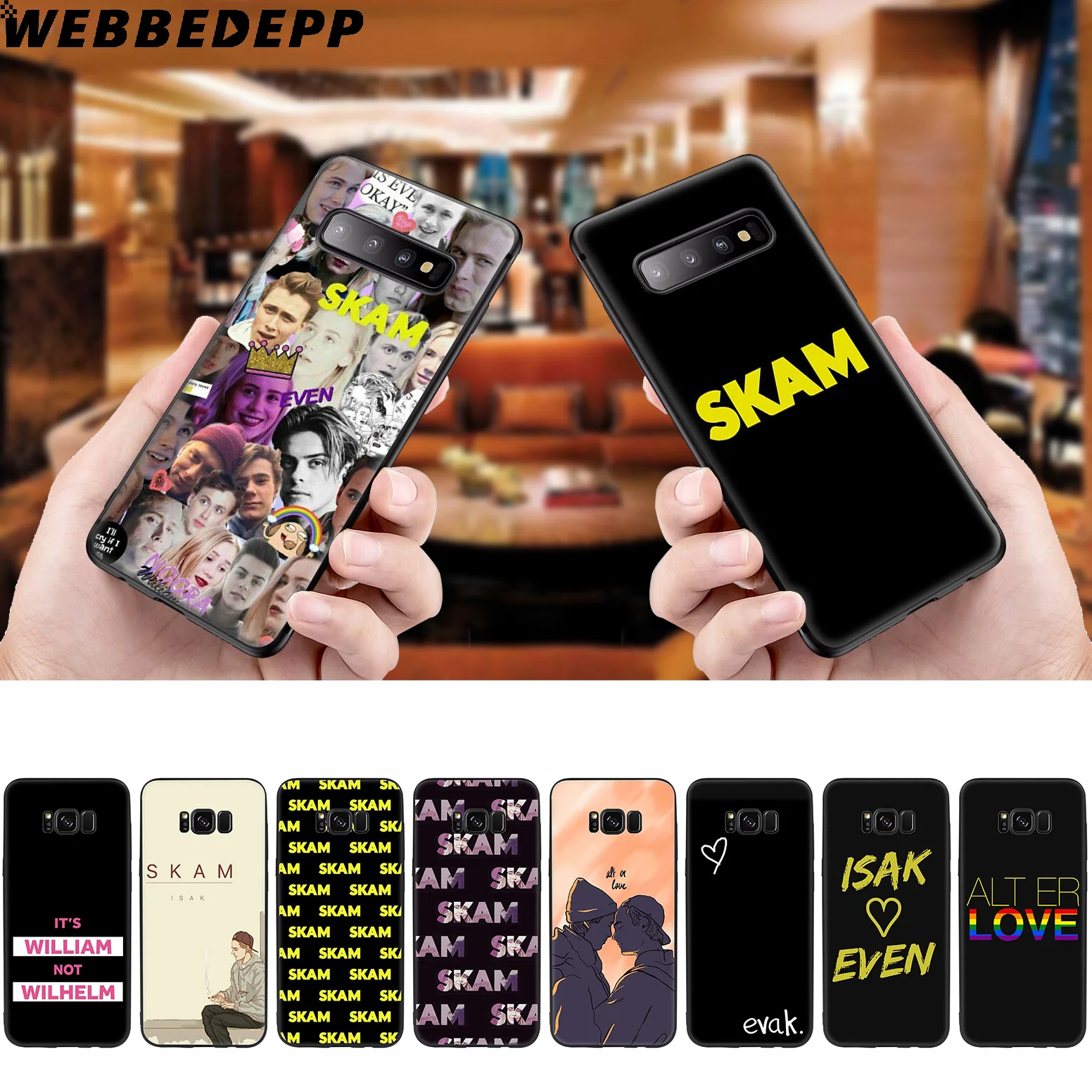 WEBBEDEPP мягкий чехол для норвежского телевидения Samsung Galaxy S10 S10e S9 S8 Plus S7 S6 Edge &amp J6 2018