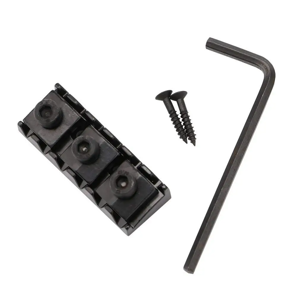 

1Pcs 42mm Guitar Metal String Lock Locking Nut for Floyd Rose Style Electric Guitar Tremolo Double Lock System