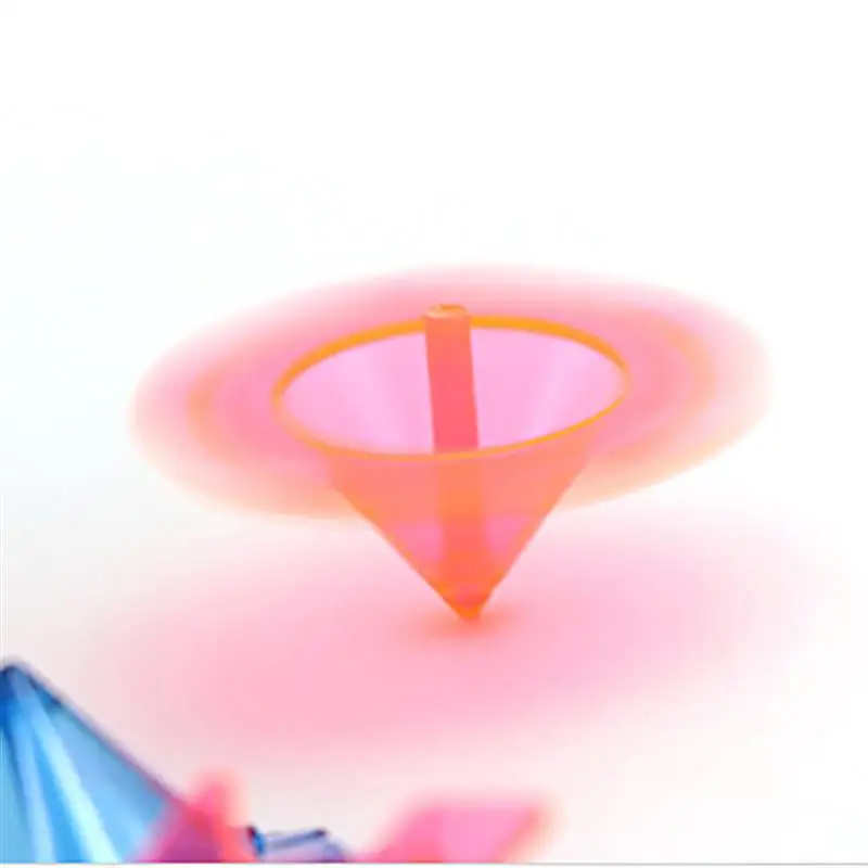 FunPa 24PCS Spinning Tops Party Gifts Random Color Plastic Mini Spin Tops Spinning Toys Kids Toys Party Favors