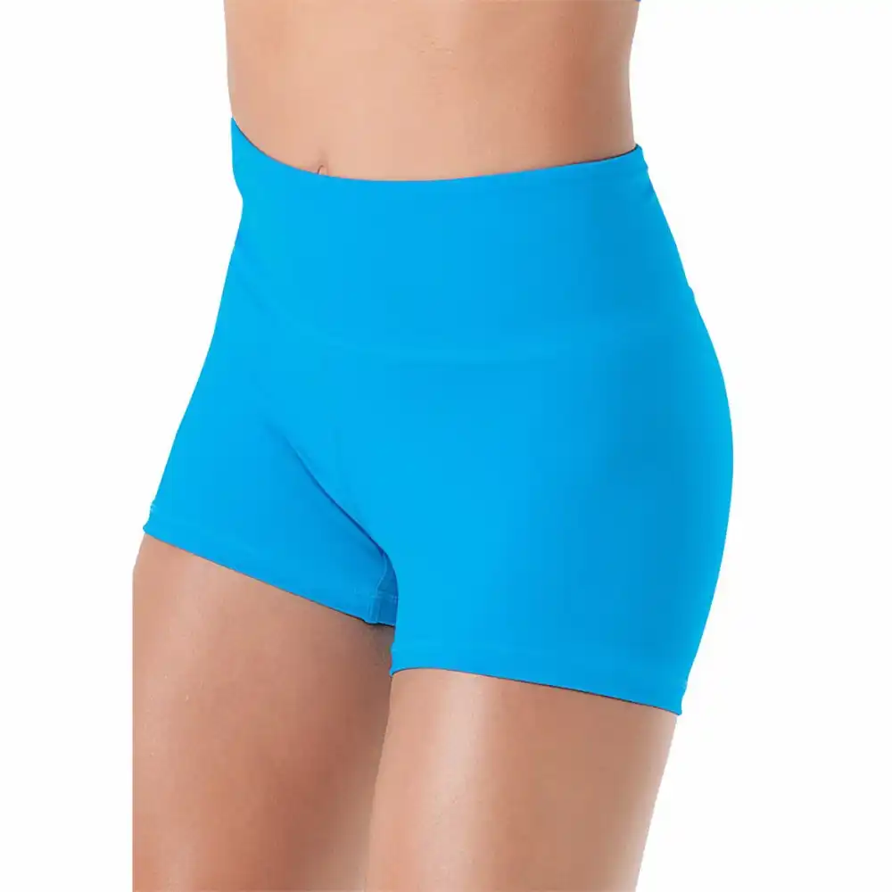 Women Dance Shorts High Waisted Jazz Ballet Dance Nylon Lycra Spandex