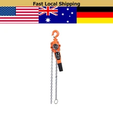 Оранжевый Цвет 3 t/3000 кг цепная таль храповой механизм храповый подъемный храповой рычаг шкив подъема 3 метра руководство блок Лифт