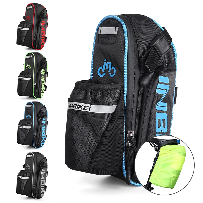 

MTB bicycle saddle bike bag with water tail bike bag kettle pocket waterproof mountain bike bicycle rear bag bicycle rear seat t