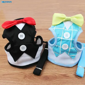 

20Pcs/Lot A Tie Coat Style Dress Harness Pet Traction Rope Dog Chain Belt