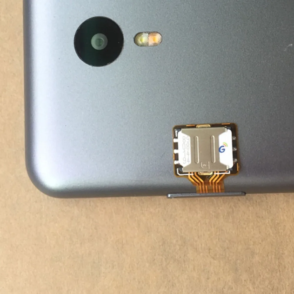 10 шт./лот Гибридный адаптер с двумя SIM картами конвертер Android Micro SD удлинитель XIAOMI