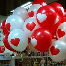 10 шт 12 дюймов 2,2 г латексные воздушные шары «сердце» для дня рождения и свадьбы поставить воздушных шаров из латекса, вечерние Love воздушный шарик шарики для детей Надувные игрушки