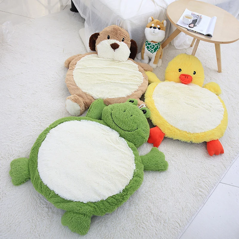 Kids Play Game Mats Round Carpet Rugs Mat Plush Crawling Blanket Floor Carpet For Kids Room