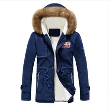 Парка, мужские пальто, зимняя куртка, Мужская тонкая утолщенная меховая верхняя одежда с капюшоном, теплое пальто, верхняя брендовая одежда, повседневное мужское пальто, Veste Homme, топы