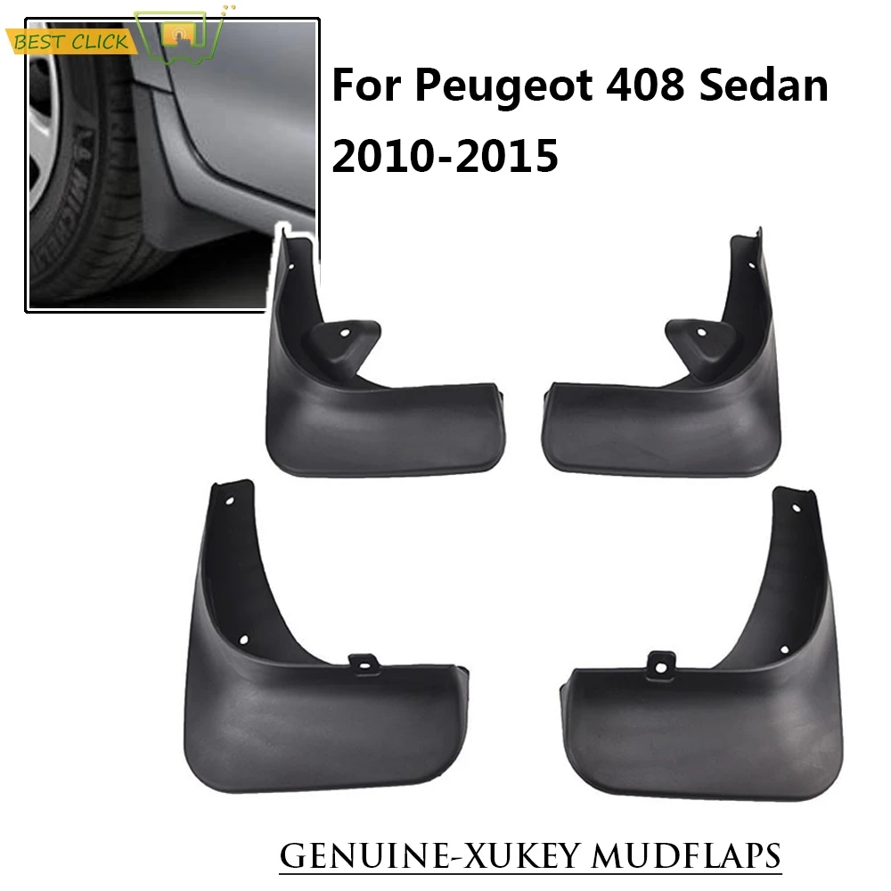 Брызговики для Peugeot 408 седан 2010 2015 передние и задние|car mud flaps|mud flapssplash guard |